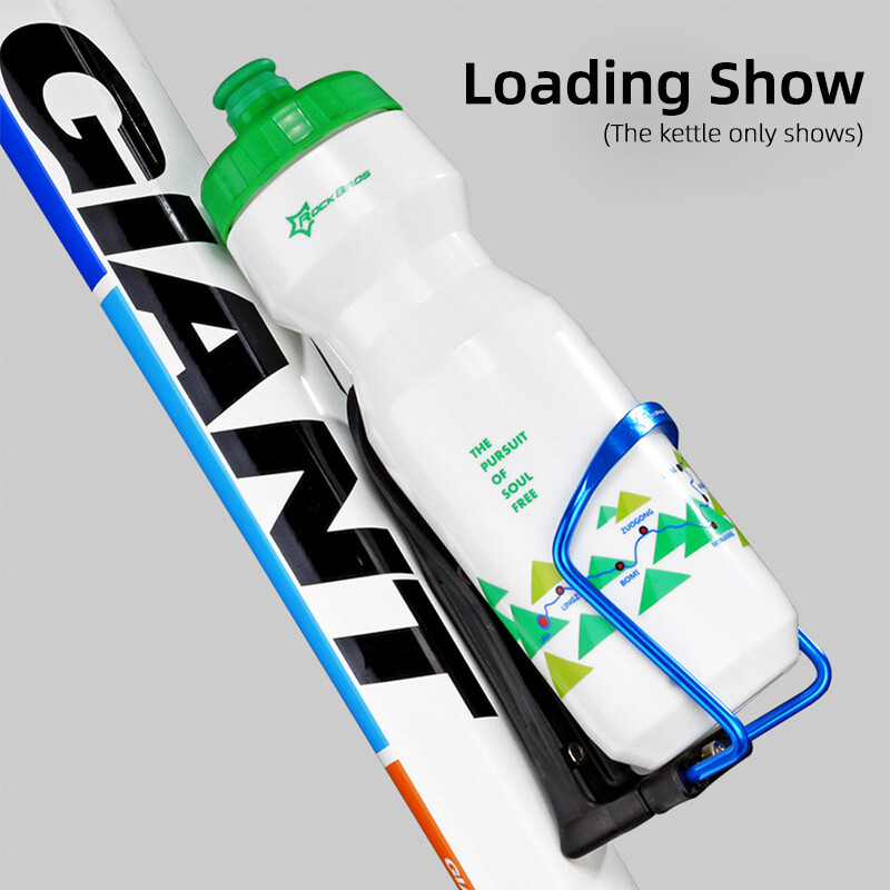 ROCKBROS Ποδήλατο Ρυθμιζόμενο κράμα αλουμινίου για μπουκάλι νερού Κλουβί ποδηλάτου βουνού Βάση μπουκαλιών ποδηλασίας Υπέρελαφρη βάση χειρολαβής