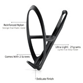 N2 Θήκη για μπουκάλια νερού Nylon Carbon Cage 21g Super Light Road Bike MTB Βάση ποδηλασίας Nylon Water Πτυσσόμενο ποδήλατο