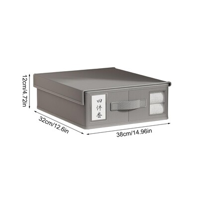 Οργάνωση σεντονιών με ετικέτα Παπλωματοθήκη Μαξιλαροθήκη Οργάνωση Σετ σεντόνια δοχείων κρεβατιού Keeper Linen Closet Organizer