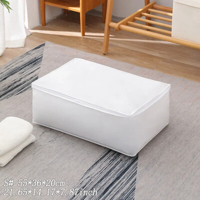 Hot Sale Πτυσσόμενο πάπλωμα Τσάντα αποθήκευσης Φτερό Ρούχα Σπίτι Πάπλωμα Μαξιλάρι Κουβέρτα αποθήκευσης Τσάντα ταξιδιού Αποσκευές οργάνωσης τσάντα 1τμχ