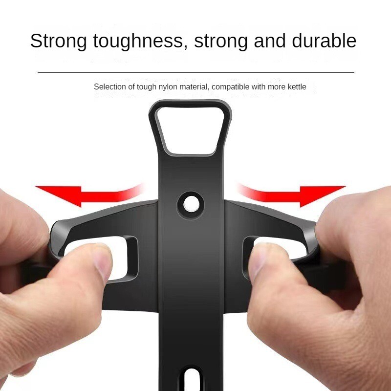 Suport pentru pahare de apă pentru motocicletă în aer liber Fixare pentru tub circular pentru curea de îndepărtare ușoară și rapidă Suport pentru sticle de apă