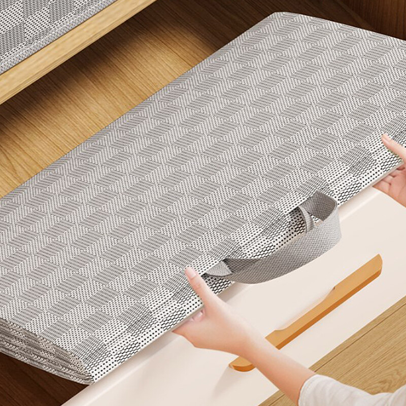 30-220L Μη υφαντό πάπλωμα μεγάλης χωρητικότητας Τσάντα αποθήκευσης με καπάκι Πτυσσόμενα ρούχα Πάπλωμα συσκευασίας Δοχείο Αδιάβροχο με φερμουάρ