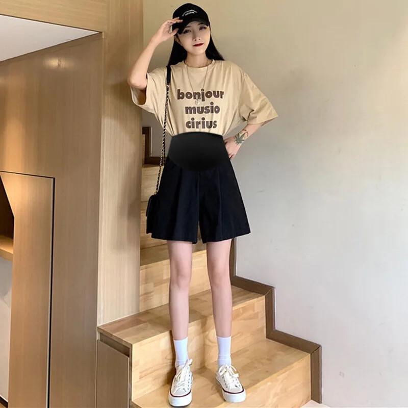 Ελαστικό παντελόνι εγκυμοσύνης M-3xl 2023 Loose-fit Casual Belly Support Παντελόνι Εξωτερικό Ευέλικτο Μοντέρνο Μαμά