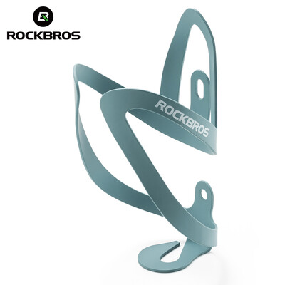 ROCKBROS velosipēda ūdens pudeļu būris alumīnija sakausējuma pudeļu turētājs Mountian Road regulējams viegls velosipēda velopudeļu būris