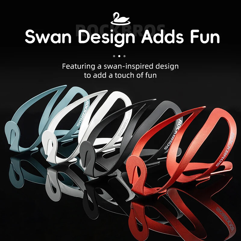 ROCKBROS velosipēda ūdens pudeļu būris alumīnija sakausējuma pudeļu turētājs Mountian Road regulējams viegls velosipēda velopudeļu būris