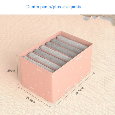 Bikses Organizatora soma Ciets materiāls Apģērbs Apakšveļa Krūšturi Zeķu Uzglabāšanas Kaste Skapis Atvilktne Džinsi Pārnēsājams Cassestrong uzglabāšanas futrālis