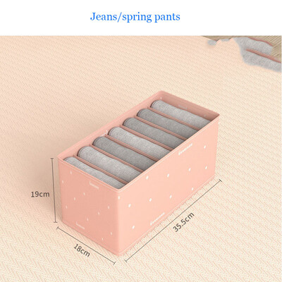 Bikses Organizatora soma Ciets materiāls Apģērbs Apakšveļa Krūšturi Zeķu Uzglabāšanas Kaste Skapis Atvilktne Džinsi Pārnēsājams Cassestrong uzglabāšanas futrālis