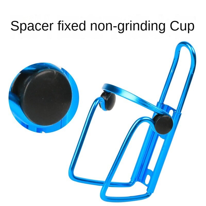 Ūdens pudeles turētājs velosipēdam, viegla alumīnija sakausējuma kalnu velosipēda universālā pudeles kārbas sprosts Riteņbraukšanas piederumi Pudeļu būris