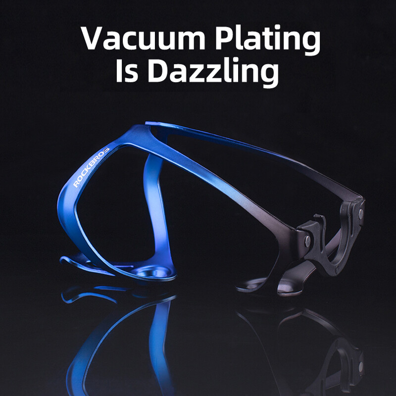 ROCKBROS Ποδήλατο Κλουβί μπουκαλιών νερού MTB Ποδήλατο δρόμου Μονοκόμματο Στρογγυλό στρογγυλεμένο στρογγυλό στήριγμα μπουκαλιών με κλίση MTB Εξοπλισμός υπερελαφρύ κύκλου