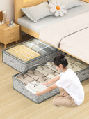 1PC neaustu glabāšanas maisiņu augšējais caurspīdīgs maisiņš Lielas ietilpības salokāms apģērbu uzglabāšanas konteiners Putekļu tīrīšanas guļamistaba