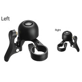 Zvono za bicikle, ljevoruki korisnici, dešnjaci, zvono za bicikle, prozirno, dugo zvučno zvono za bicikl za promjer upravljača od 22,2 mm