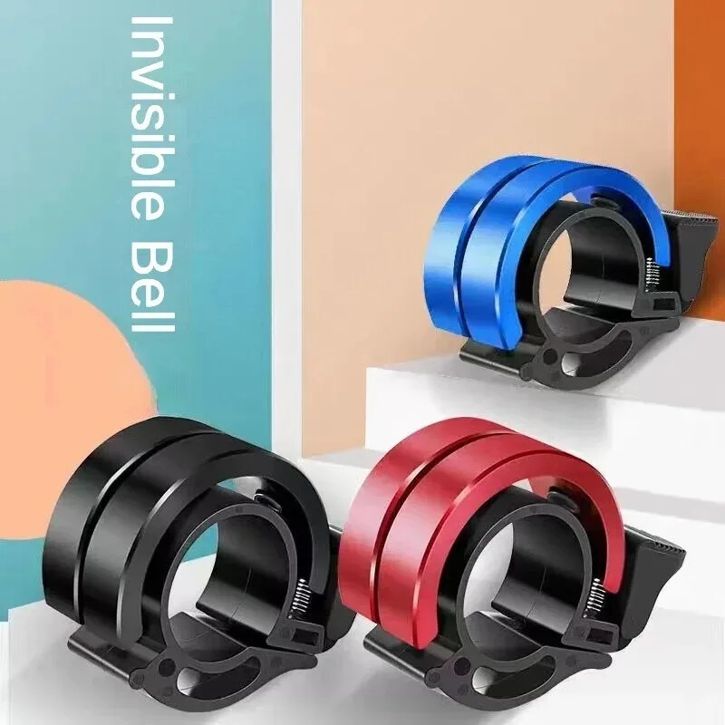 90 de decibeli clopoței pentru bicicletă Road Blike copii mini invizibil pentru biciclete de munte clopote din aliaj de aluminiu claxon pentru bicicletă alarmă pentru copii