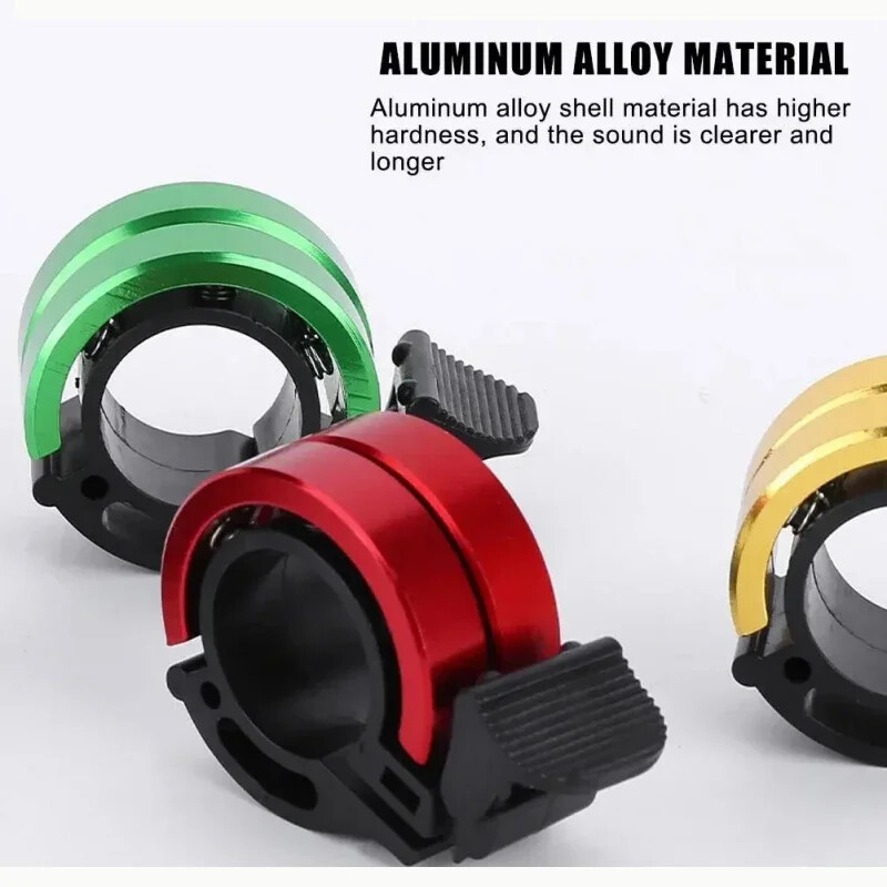 90 de decibeli clopoței pentru bicicletă Road Blike copii mini invizibil pentru biciclete de munte clopote din aliaj de aluminiu claxon pentru bicicletă alarmă pentru copii
