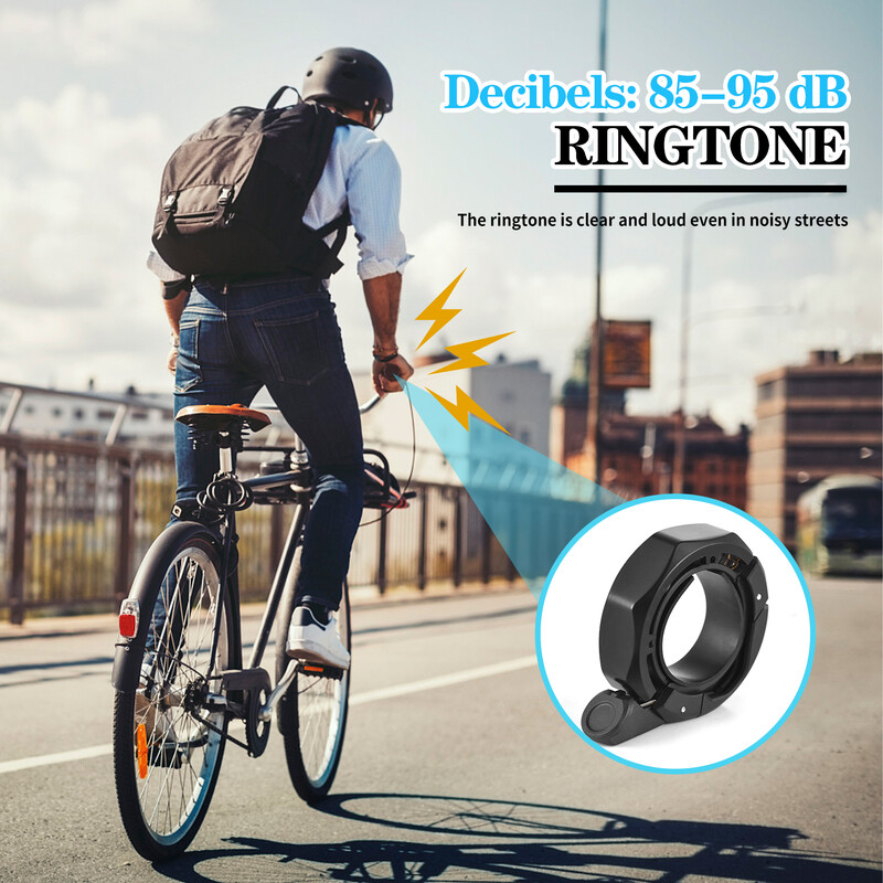 Zvono za bicikle Zvono za bicikle s glasnim i jasnim zvukom za brdski bicikl, cestovni bicikl, električni bicikl