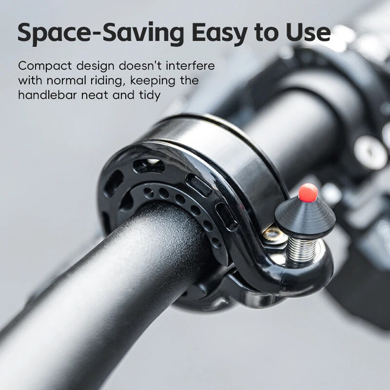 Κρυφές καμπάνες ποδηλάτου για τιμόνι 22,4/25,4 mm 100db Decibel Clear & Long Sound Ringer for Mountian Bike Scooter
