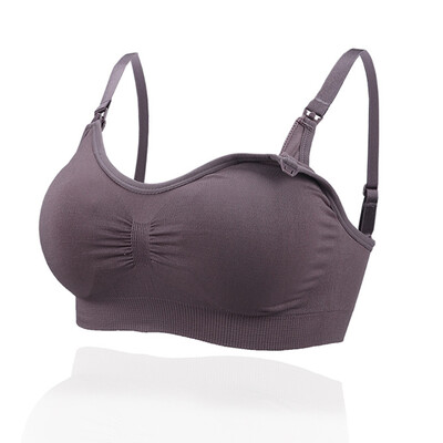 Kismama melltartók Vezeték nélküli szoptatós melltartó Terhességi ruhák Megakadályozzák a megereszkedést Szoptatás Női Légáteresztő laktancia melltartó