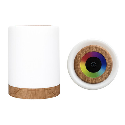 Smart LED nakts gaisma, pārnēsājama skārienvadības galda lampa, USB uzlādējama RGB ģērbtuves dekors bērnu guļamistabu kempingam