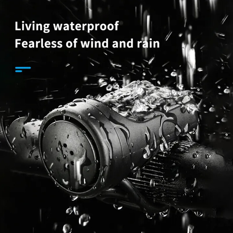 USB uzlādējams velosipēda elektriskā zvana motocikla skaņas signāls 4 režīmi kalnu velosipēda zvana riteņbraukšana pretaizdzīšanas signalizācijas signāltaures velosipēda piederumi