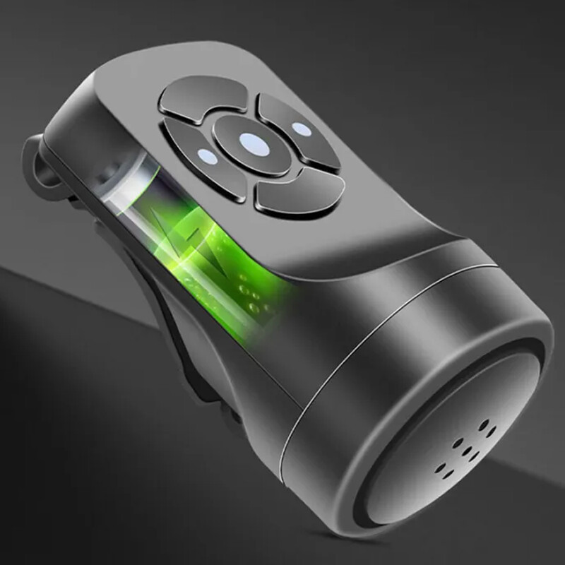 USB uzlādējams velosipēda elektriskā zvana motocikla skaņas signāls 4 režīmi kalnu velosipēda zvana riteņbraukšana pretaizdzīšanas signalizācijas signāltaures velosipēda piederumi