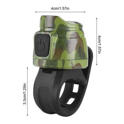 Kerékpár csengő és kürt Vízálló kerékpárkürt 6 csengetési móddal Kerékpár kürt Hegyi kerékpáros országúti kerékpárokhoz BMX