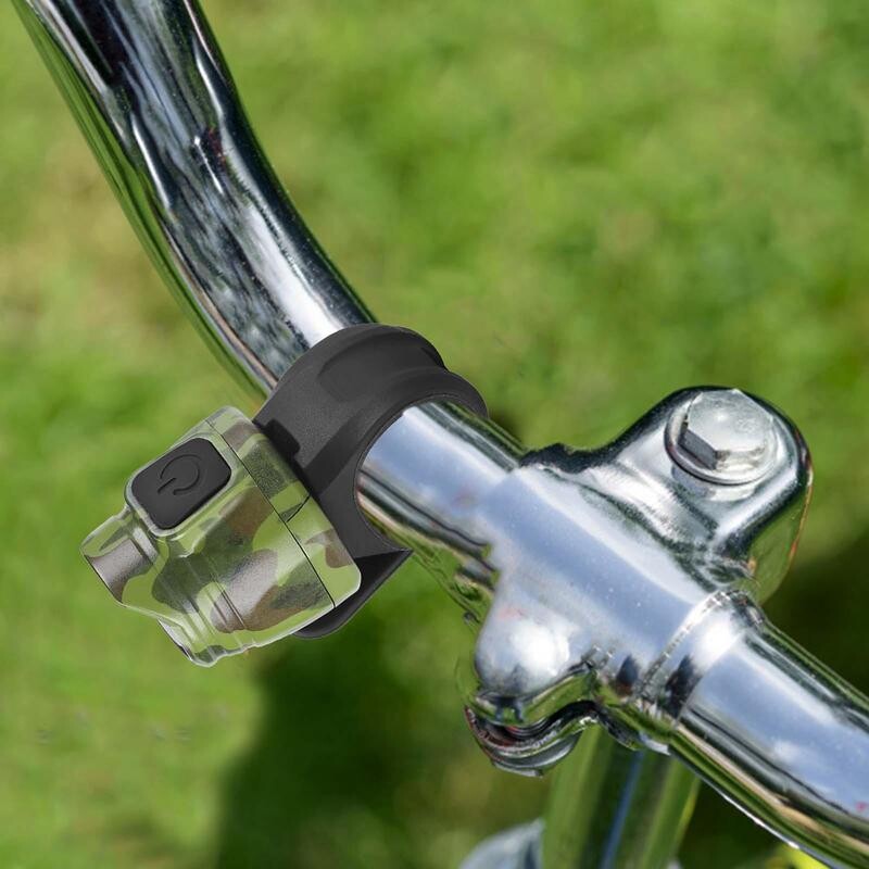 Kerékpár csengő és kürt Vízálló kerékpárkürt 6 csengetési móddal Kerékpár kürt Hegyi kerékpáros országúti kerékpárokhoz BMX