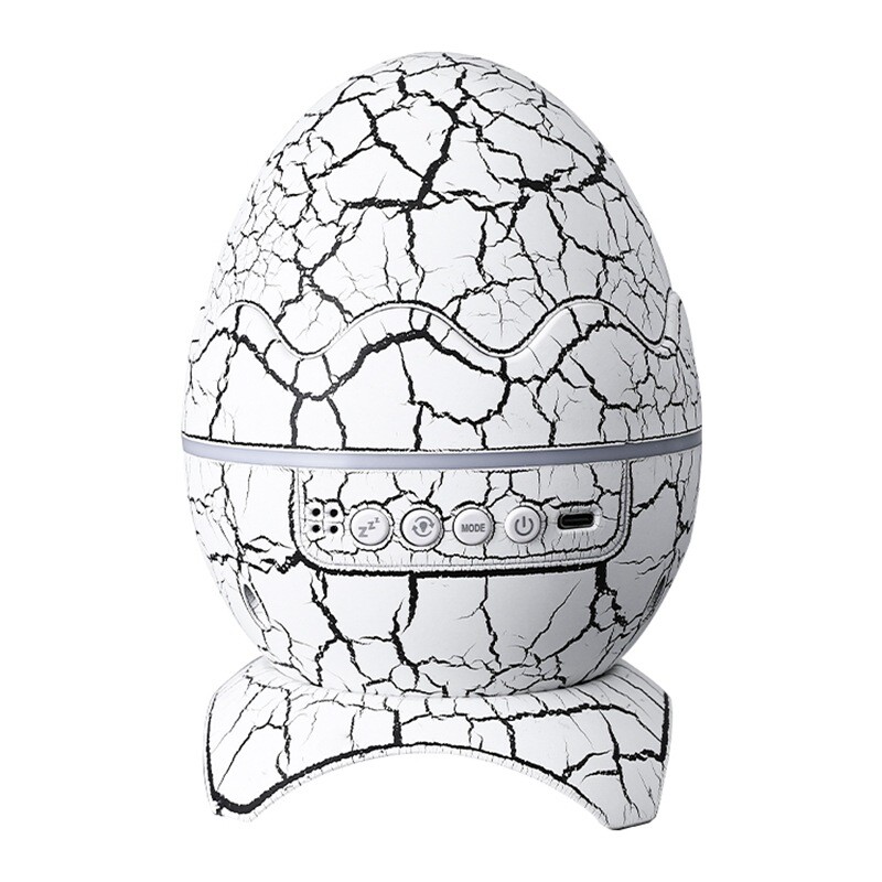 Įtrūkimų perdavimo atmosfera, naktinis šviesos dinozaurų kiaušinis žvaigždės lempa, pilnas projektorius, vandens bangavimas lazeriu