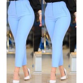 Κομψό μοντέρνο γυναικείο παντελόνι με φερμουάρ και τσέπη μονόχρωμο παντελόνι γραφείου Γυναικείο πολύχρωμο κοστούμι καλοκαιρινό καθημερινό παντελόνι