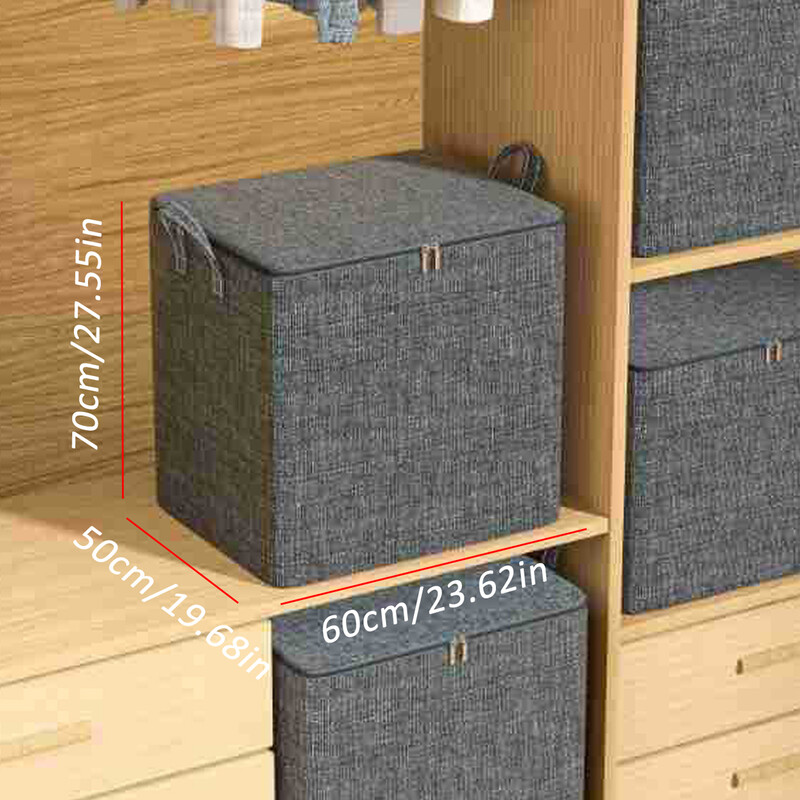 Segas glabāšanas soma Ceļojumu uzglabāšanas organizācija Mājas pārvietošanas gultas veļas soma Putekļu necaurlaidīgi organizatori Neaustie drēbju skapji vietu taupoša soma