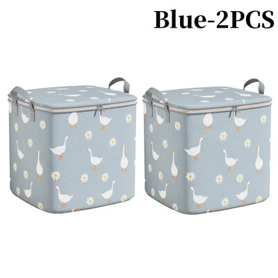 Torba za pohranu velikog kapaciteta 3/2/1 KOM Vreće za sortiranje Poplun Odjeća Poplun Deka Otporan na prašinu Ormar ispod kreveta Organizator otporan na vlagu