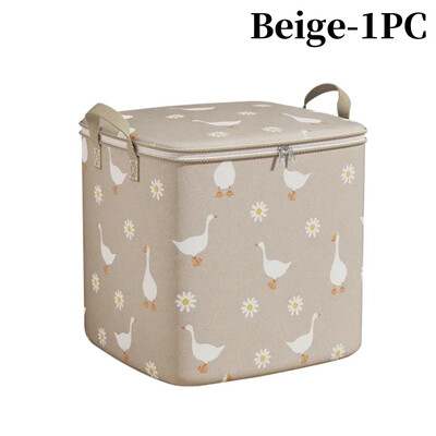 Torba za pohranu velikog kapaciteta 3/2/1 KOM Vreće za sortiranje Poplun Odjeća Poplun Deka Otporan na prašinu Ormar ispod kreveta Organizator otporan na vlagu