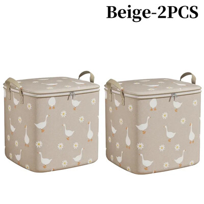 Torba za pohranu velikog kapaciteta 3/2/1 KOM Vreće za sortiranje Poplun Odjeća Poplun Deka Otporan na prašinu Ormar ispod kreveta Organizator otporan na vlagu