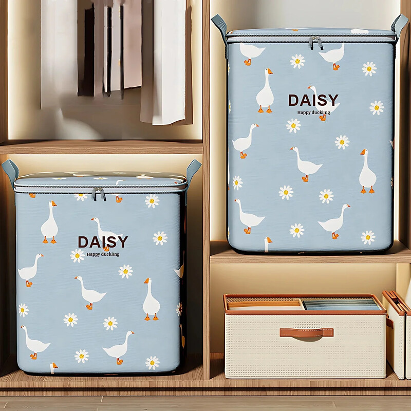 Torba za pohranu velikog kapaciteta 3/2/1 KOM Vreće za sortiranje Poplun Odjeća Poplun Deka Otporan na prašinu Ormar ispod kreveta Organizator otporan na vlagu