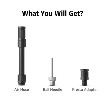 AIRBANK Extension Tube για Αξεσουάρ Ποδηλασίας AS100 Προσαρμογέας βαλβίδας αντλίας ποδηλάτου ποδηλάτου για AIRBANK AS100