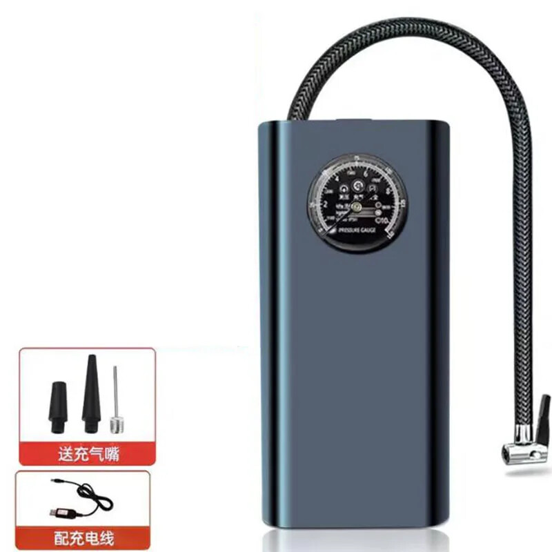 Elektrinis oro kompresorius, greitai pripučiamas 12 V rankinis oro siurblys, didelio tikslumo motociklo padangų pripūtimas, skirtas motociklų automobilių dviračiams