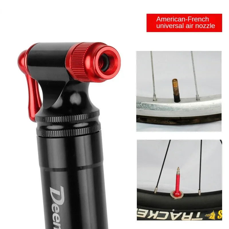 Kerékpárhoz hordozható légszivattyú Co2 gumiabroncsfelfújó alumínium mini szivattyú 8/12/16G Co2 MTB kerékpár-tartozékokhoz