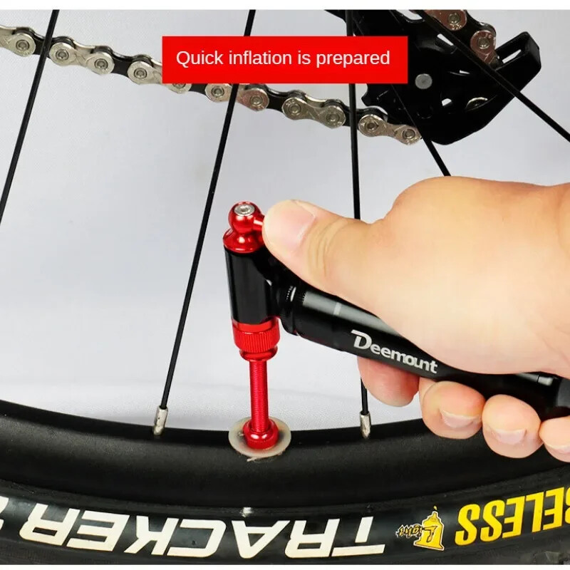 Kerékpárhoz hordozható légszivattyú Co2 gumiabroncsfelfújó alumínium mini szivattyú 8/12/16G Co2 MTB kerékpár-tartozékokhoz