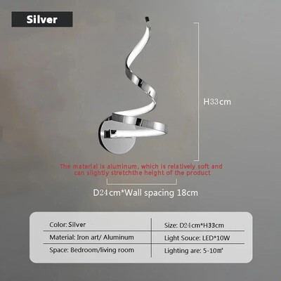 Modern minimalista LED fali lámpa otthoni beltéri fali lámpa nappaliba hálószoba éjjeli mennyezeti fények háttérvilágítással