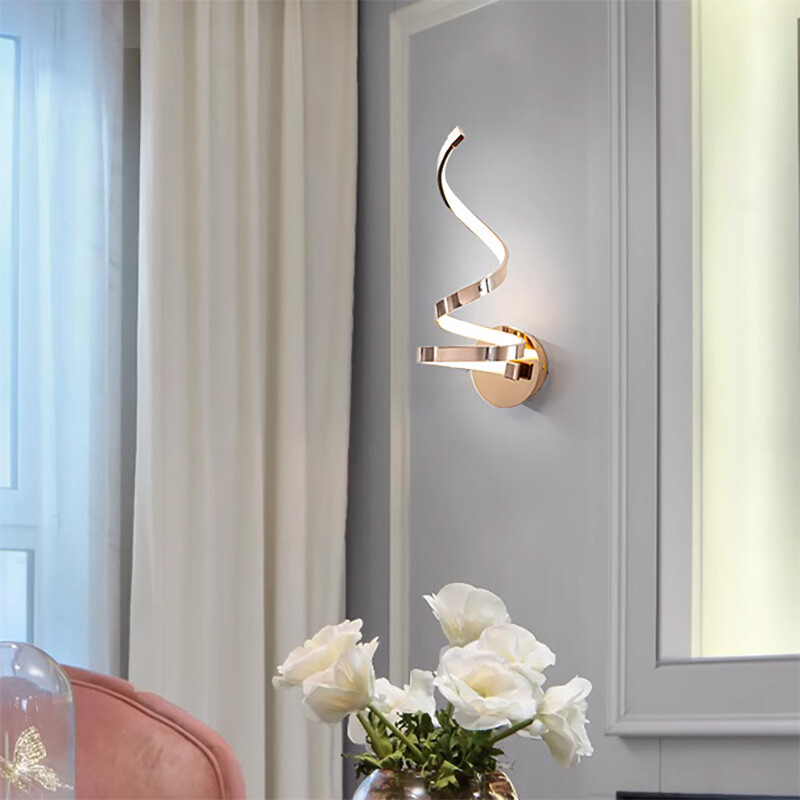 Modern minimalista LED fali lámpa otthoni beltéri fali lámpa nappaliba hálószoba éjjeli mennyezeti fények háttérvilágítással