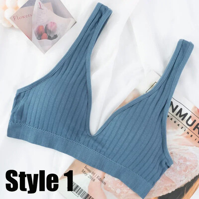 Szoptatási melltartó Terhesség Ruhák Kismama Alvás Szoptató Melltartó Deep V pamut melltartó Allaitement terhes nők számára