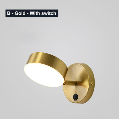 Nordic LED φωτιστικά τοίχου Υπνοδωμάτιο κομοδίνο για ανάγνωση Φωτιστικά τοίχου Φωτιστικό φόντου διαδρόμου Διακόσμηση εσωτερικού χώρου Φωτισμός σπιτιού