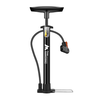 Pumpa za bicikle s manometrom Višenamjenska prijenosna pumpa za napuhavanje za bicikle i automobile 160PSI s manometrom visokog tlaka i zračnom pumpom s mlaznicom