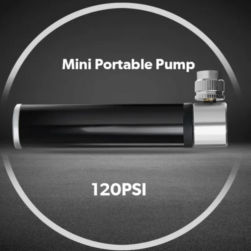 Prijenosni mini bicikl Pumpa za bicikle Aluminijska legura Biciklistička ručna zračna pumpa Lopta Pumpa za gume Schrader Presta Ventil pumpa za bicikl