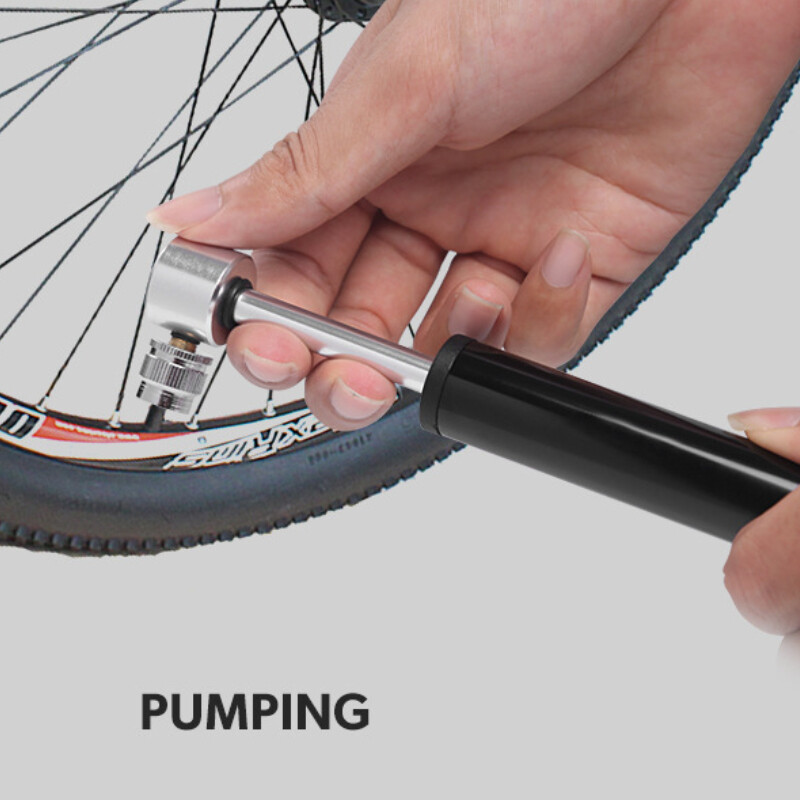 Prijenosni mini bicikl Pumpa za bicikle Aluminijska legura Biciklistička ručna zračna pumpa Lopta Pumpa za gume Schrader Presta Ventil pumpa za bicikl