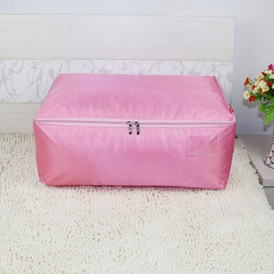 Απλή μονόχρωμη υφασμάτινη τσάντα αποθήκευσης Oxford Παπλωματοθήκη οικιακής χρήσης ενδύματα οργάνωσης Τσάντα ταξιδιού Τσάντα συσκευασίας αποσκευών