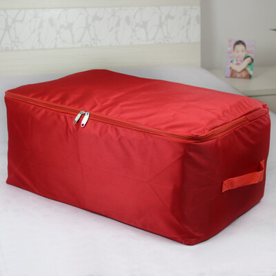 Απλή μονόχρωμη υφασμάτινη τσάντα αποθήκευσης Oxford Παπλωματοθήκη οικιακής χρήσης ενδύματα οργάνωσης Τσάντα ταξιδιού Τσάντα συσκευασίας αποσκευών