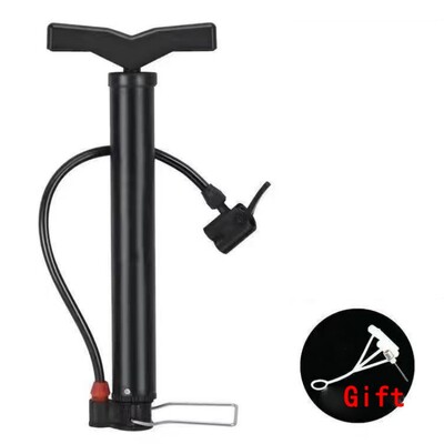 Pārnēsājams velosipēda sūknis Max 160 PSI velosipēda manuālais gaisa sūknis basketbola riepu piepūšanas ierīce Schrader vārsta grīdas sūkņa riteņbraukšanas piederumi