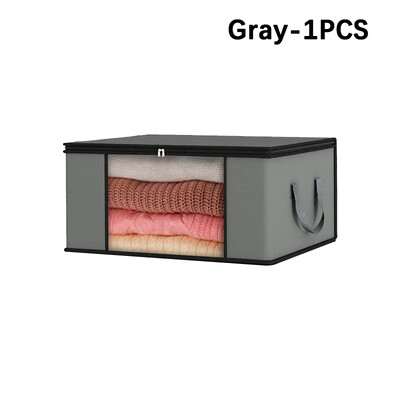 4PCS Vreća za pohranu odjeće velikog kapaciteta Organizator s ojačanom ručkom za pokrivače Pokrivači Posteljine Jastuci Igračke