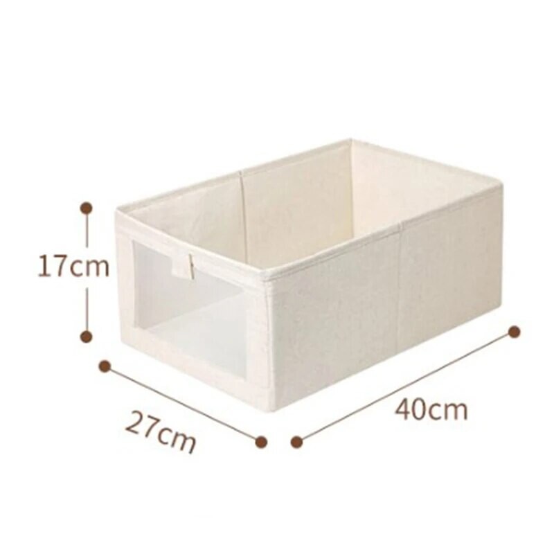 Bikses uzglabāšanas kaste 1 gab mājsaimniecības Lielas ietilpības organizēšanas garderobes uzglabāšanas kaste, apakšveļas uzglabāšanas rīks, atvilktnes stils