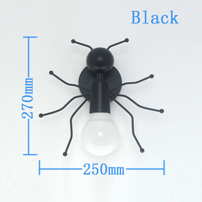 Modern LED fali lámpa skandináv rajzfilm baba fali lámpák amerikai kreatív fém robotkarács gyerekeknek baba szoba nappali hálószoba