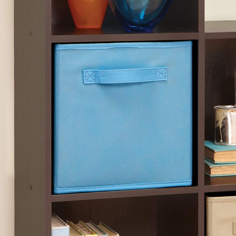 Cutii de depozitare cutie țesute, cuburi de depozitare pliabile din țesături și sertar pentru depozitare pentru dulap și jucării